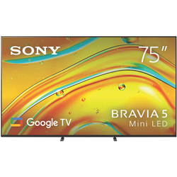 Sony 75 Bravia 5 4K Mini LED TV 2025
