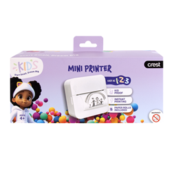 Crest Kids Wireless Mini Printer Mega-Bundle