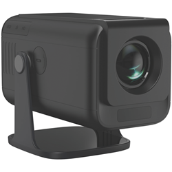 Laser 1080p Android Multi-Angle Tube LED Projector Black 2025