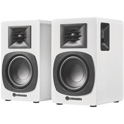 Audio Technica Powered Bluetooth bookshelf speakers - White