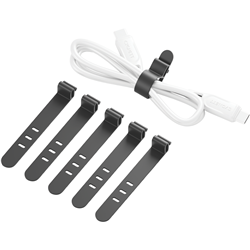 Cygnett Cable Tie Organisers 6 Pack (Black)