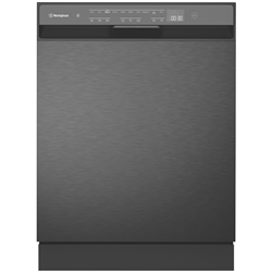 Westinghouse 60cm Dark Stainless Steel 15 Place Built Under Dishwasher