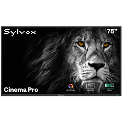 Sylvox 75 Cinema Pro Helio QLED Outdoor TV