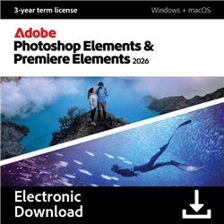 Adobe PHSP & PREM Elements 2026 ESD AU