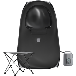 Homedics Essential Personal Steam Sauna - Black