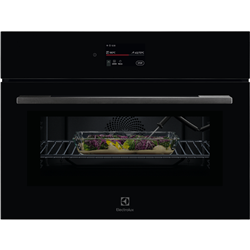 Electrolux 45cm Compact Combi Microwave Oven Black - 800 Series