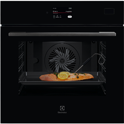 Electrolux 60cm Oven with Full Steam and Food Probe 24 Function Black - 800 Series
