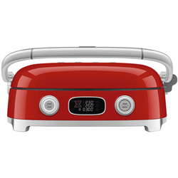 Smeg 50's Style MultiGrill Red