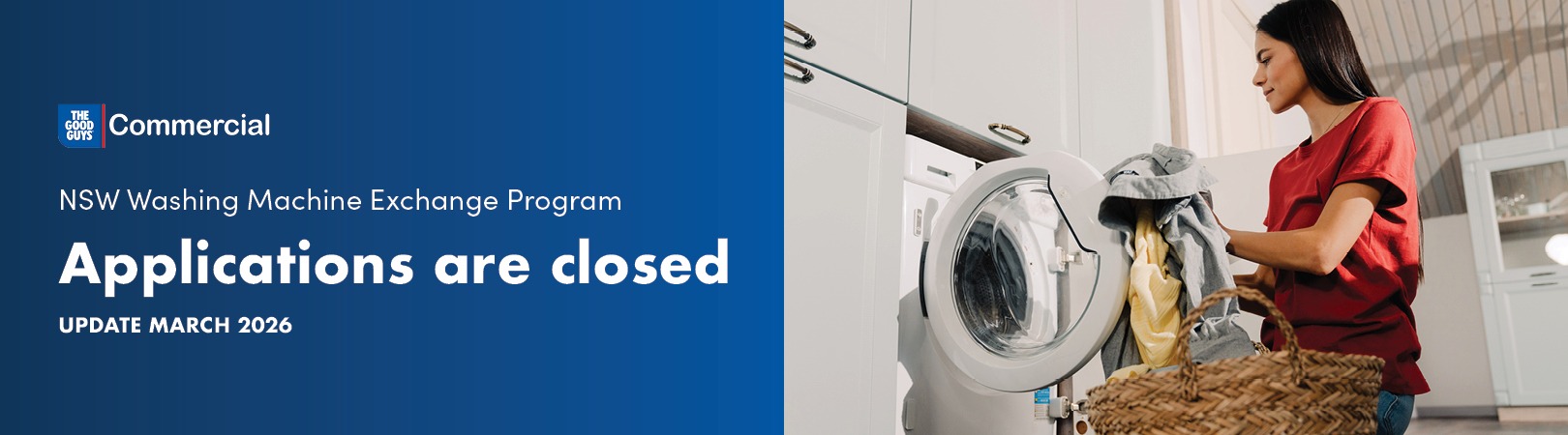 NSW Household Washing Machine Exchange Program